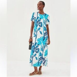 Charlee Blue Floral Maxi Dress - Lilly Pulitzer